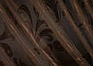Штори (2шт. 1х2,7м.) із тканини жакард, колекція "Лілія". Колір коричневий. Код 685ш 31-183, фото 8