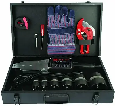 Паяльник для пластикових труб PIT PWM63-C (1500 Вт, 300 °C, 50 Гц)