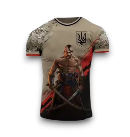 Чоловіча футболка Слава Україні (Cossack) / XL