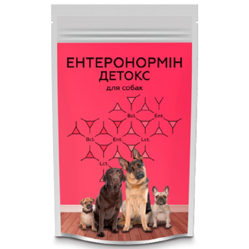 Ентеронормін Детокс для собак 250 г