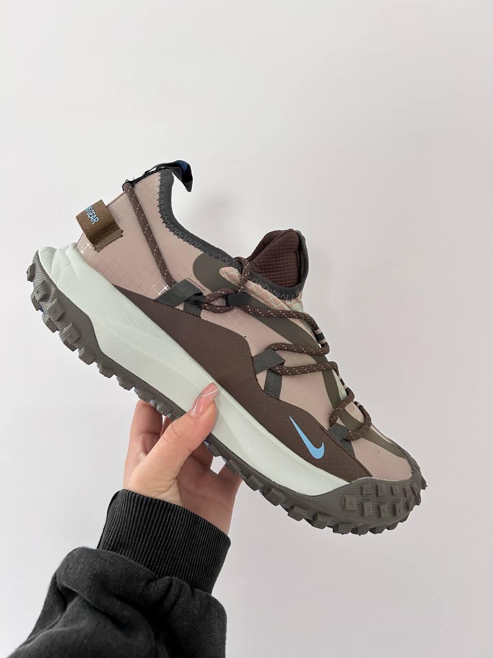 Зимові Чоловічі Кросівки Nike ACG Mountain Fly Low Ironstone / Найк АСГ Маунтін Флай Айронстоун Низькі Бежеві