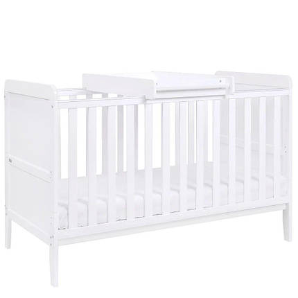 Ліжко Tutti Bambini Rio з пеленатором і матрацом Deluxe Eco Fibre, фото 1