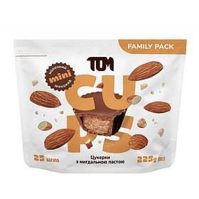 Цукерки з мигдальною пастою в молочному шоколаді 225г,ТОМ