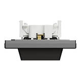 Розетка подвійна із заземленням Schneider Electric Asfora антрацит, фото 4