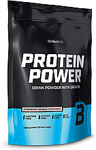 Протеїн BioTech Protein Power 1000 g Strawberry-Banana