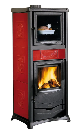 Піч-камін Nordica  TERMOROSSELLA PLUS FORNO DSA 4.0 LIBERTY BORDEAUX