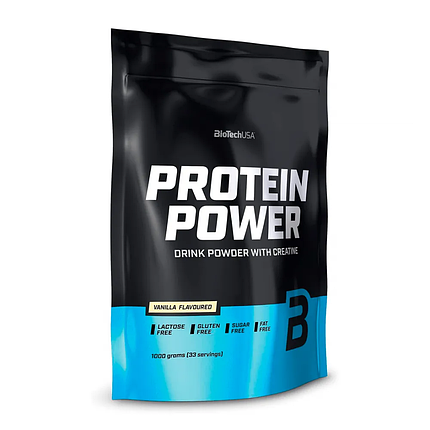 Протеїн BioTech Protein Power 1000 g Vanilla, фото 1