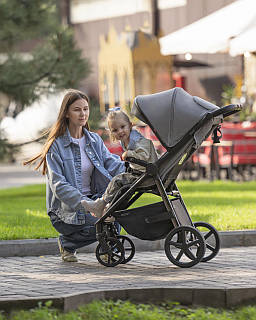 Коляска прогулянкова CARRELLO Bravo NF CRL-5515 (2024р.), Mist Grey
