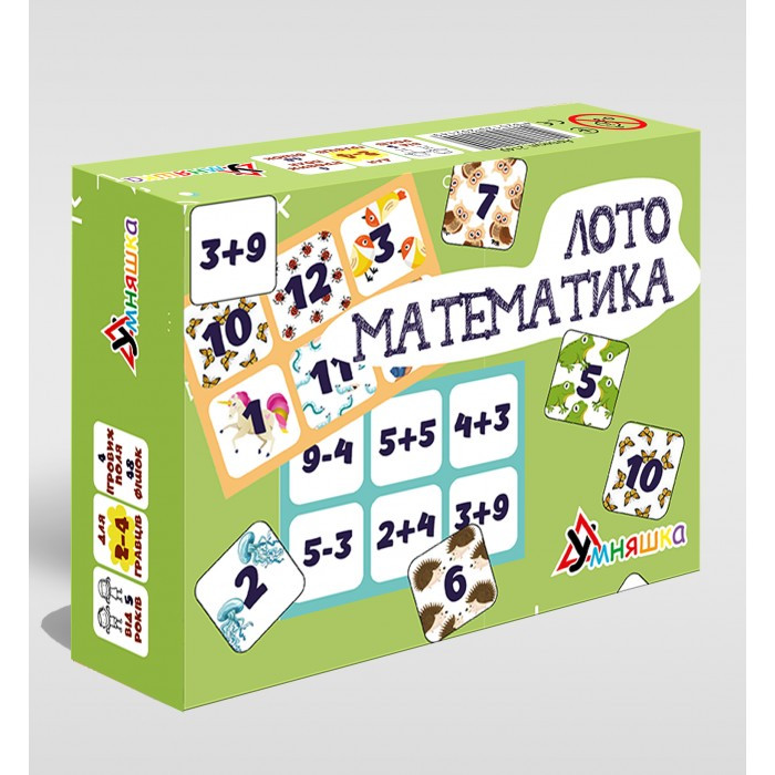 Гра настільна Лото Математика
