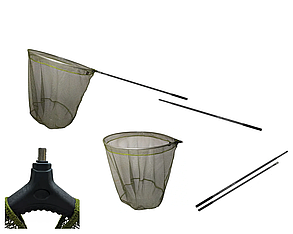 Підсак короповий Carp Zoom Rubber Head та карпова ручка Carp Academy Motive 240 см