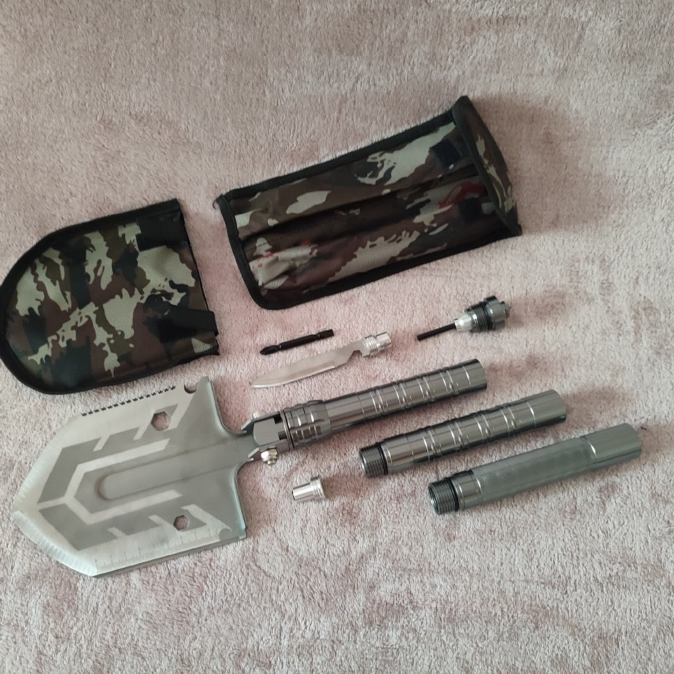 Лопата-мультитул складна туристична 16в1 ART-0245