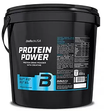 Протеїн BioTech Protein Power 4000 g Strawberry-Banana