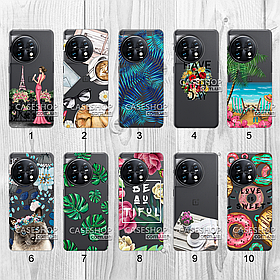 Силіконовий чохол з малюнком для OnePlus 11 5G (new collection)