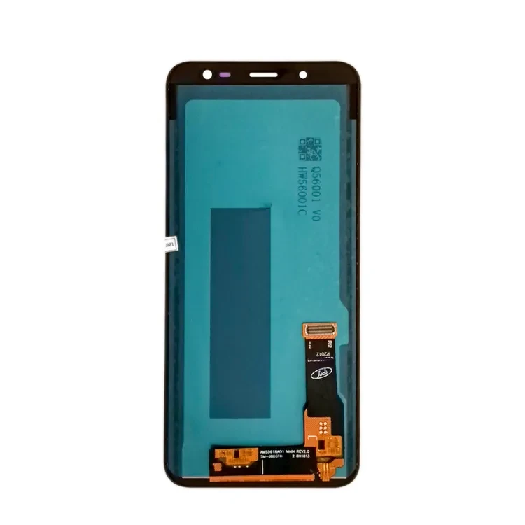 Дисплей для Samsung J810 Galaxy J8 2018 із сенсорним склом (Чорний) OLED, фото 1
