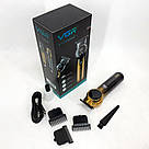 Машинка для стрижки від акб, Набір машинок для стрижки Миюча машинка TL-87, фото 7