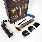 Стильна машинка для стрижки WS-T88, Професійна машинка для стрижки з насадками, Тример бездротовий VW-11, фото 8