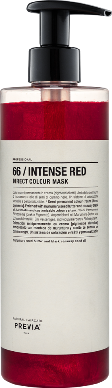 Previa DIRECT Маска-фарба прямої дії Інтенсивний червоний 500мл, фото 1