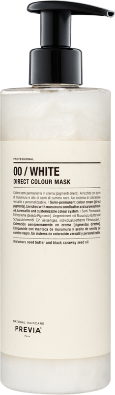 Previa DIRECT Маска-фарба прямої дії Білий 500мл, фото 1