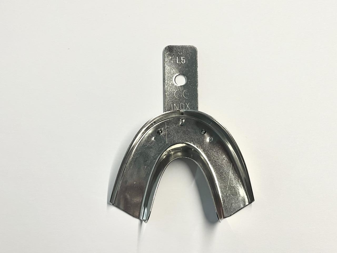 Відтискна ложка анатомічна неперфорована, L5, "Dental Market" Італія