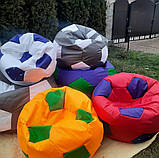 Крісло мішок 70 см, Крісло мішок м'яч для дітей, М'які крісла для відпочинку, Безкаркасні меблі, фото 5