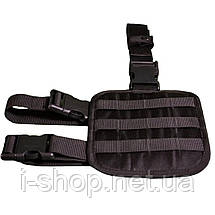 Платформа на стегно кордура Kirasa чорна (Арт.KI286), фото 2