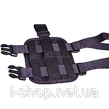 Платформа на стегно кордура Kirasa чорна (Арт.KI286), фото 3