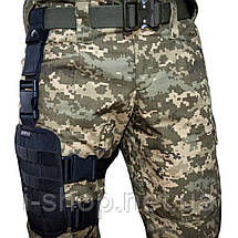 Платформа на стегно кордура Kirasa чорна (Арт.KI286), фото 5