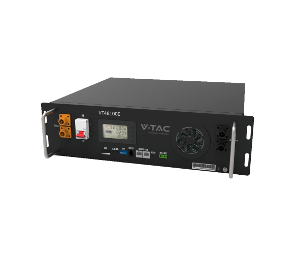 Акумуляторна батарея V-TAC CEI-021 LiFePO4 5.12kWh 100Ач, (100/100A) 445*400*130,41kg