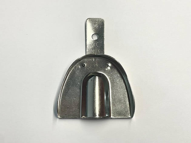 Відтискна ложка анатомічна неперфорована, U6, "Dental Market" Італія, фото 1