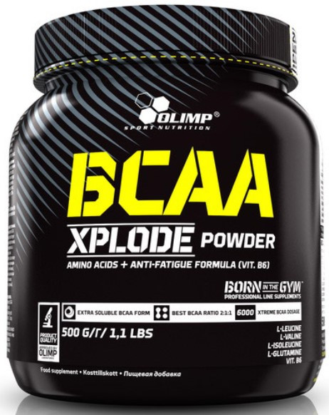 Амінокислоти BCAA Olimp BCAA Xplode 500 грам Лимон, фото 1