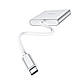 USB-хаб HOCO HB14 Easy use Type-C adapter(Type-C to USB3.0+HDMI+PD) Silver, фото 6