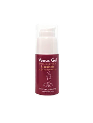 Лубрикант на водній основі з L-arginine і фітоестрогенами Venus Gel, 30 мл, фото 3
