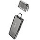 USB-хаб HOCO HB39 USB/Type-C 3.0 high-speed card reader Metal Gray, фото 4