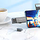 USB-хаб HOCO HB39 USB/Type-C 3.0 high-speed card reader Metal Gray, фото 9
