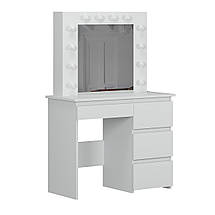 Стіл туалетний Beauty з LED-підсвіткою Білий діамант ТМ ARTinHEAD, фото 6
