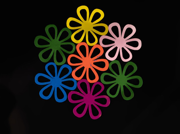 Дерев'яні заготовки для творчості. Колір мікс. 48мм, фото 1