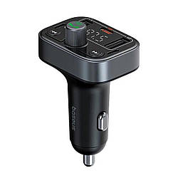 АЗП з FM-модулятором Baseus S-09 Pro Series Car FM Transmitter Cluster Black