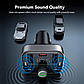 АЗП з FM-модулятором Baseus S-09 Pro Series Car FM Transmitter Cluster Black, фото 9