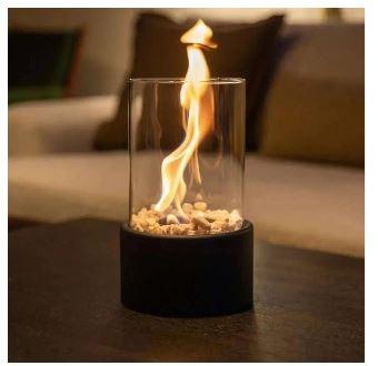 Настільний біоетаноловий біокамін нагрівач, декоративний світильник, переносний, фото 1