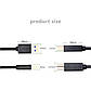 Кабель UGREEN US210 USB 3.0 AM to BM Print Cable 2m (Black）(UGR-10372), фото 7