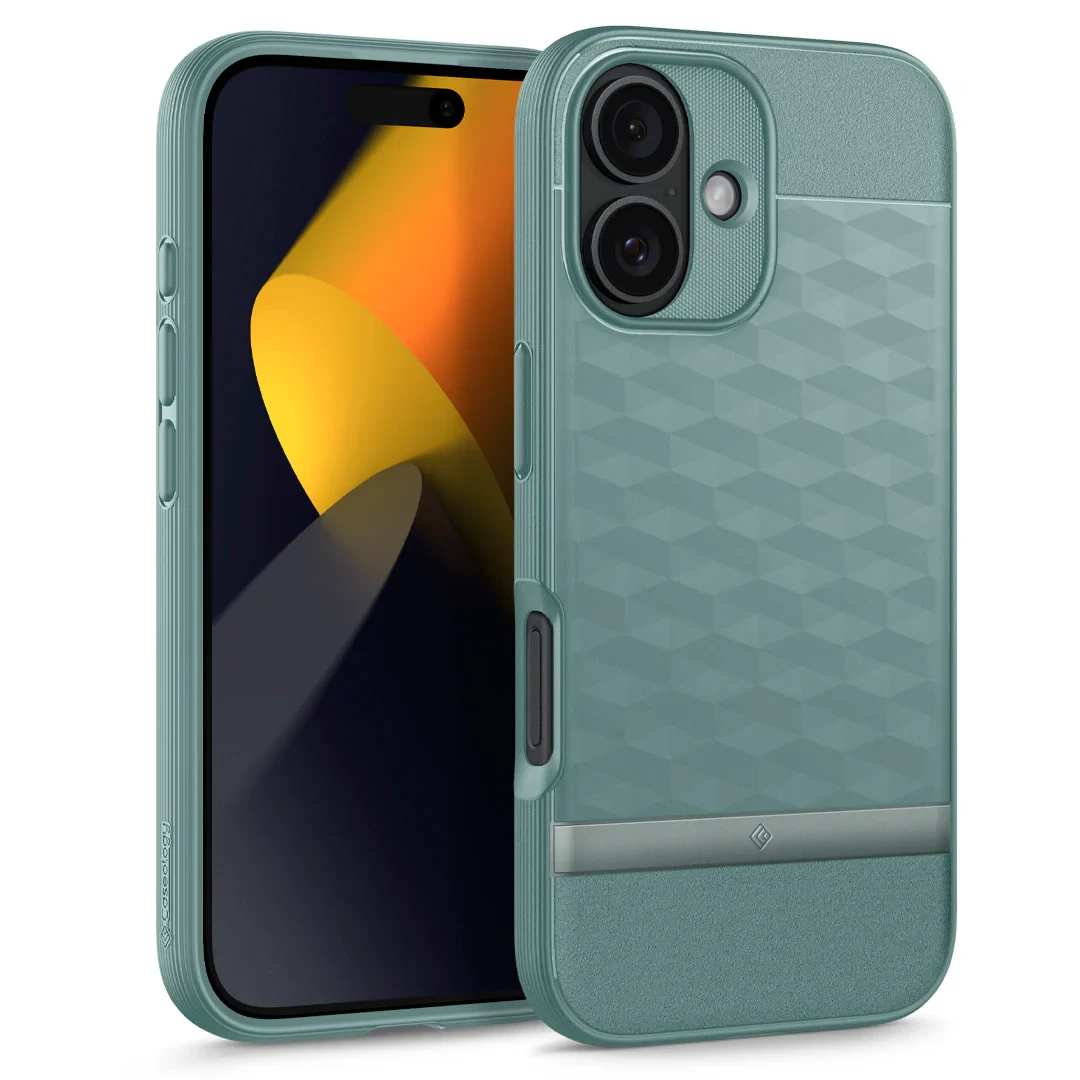 Чохол Caseology Parallax Mag Sage Green для iPhone 16 ACS08233