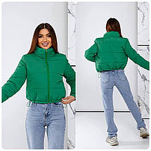 Коротка жіноча куртка, фото 2