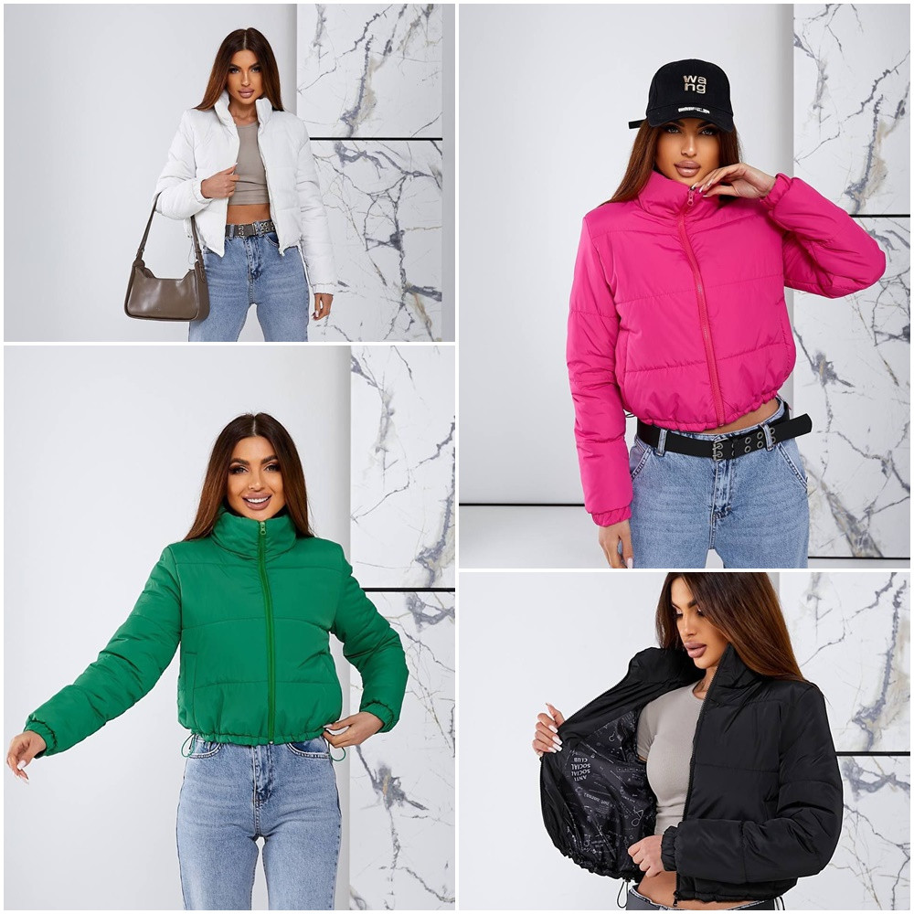 Коротка жіноча куртка