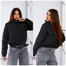 Коротка жіноча куртка, фото 4