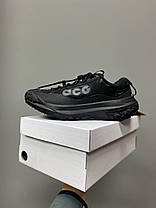 Зимові Чоловічі Кросівки Nike ACG Mountain Fly 2 Gore-Tex Low / Найк АСГ Маунтін Флай 2 Гор Текс Низькі Чорні, фото 3