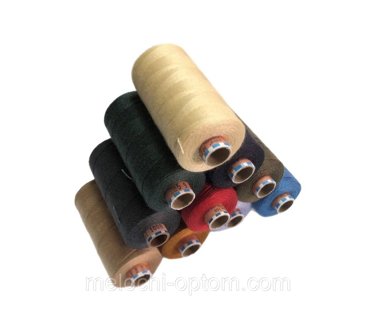 Нитки армовані AMANN GROUP SABA No 30 цв. MIX 3018 (300 м) (10шт)