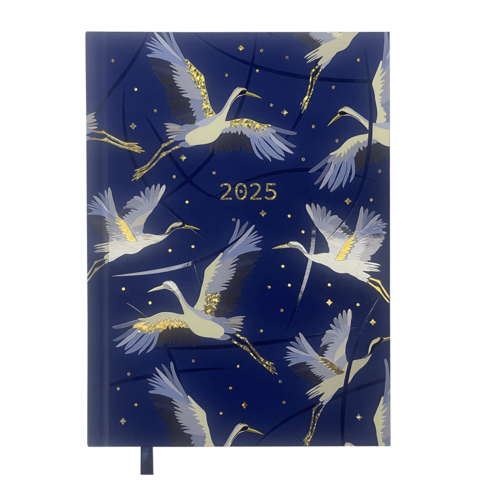 Щоденник датований 2025 BM.2166-02 FREE A5 синій (1/5)