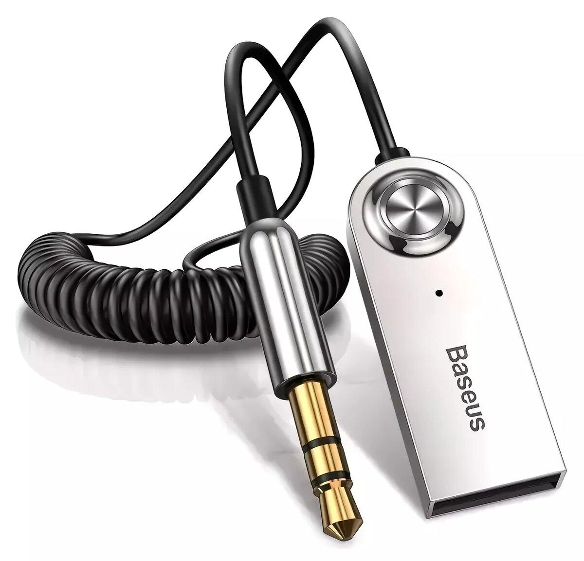 Bluetooth-ресивер Baseus BA01 USB Wireless adapter cable Black