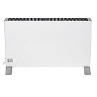 Конвекторний обігрівач Adler AD 7752 — 2000 Вт, механічний термостат, IP24, колеса, білий, фото 4