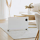 Конвекторний обігрівач Adler AD 7752 — 2000 Вт, механічний термостат, IP24, колеса, білий, фото 10